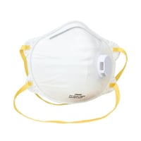 N95 respirator disposable mask with exhalation valve